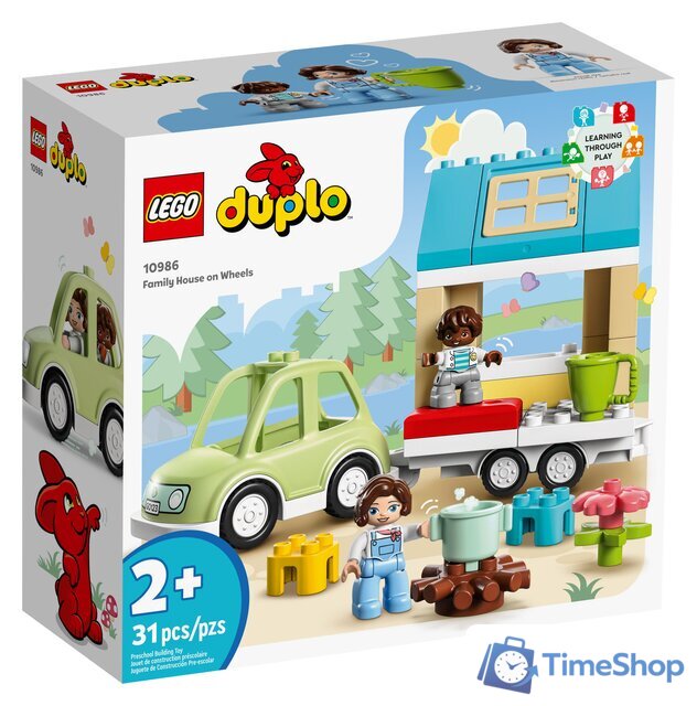 Конструктор LEGO Duplo 10986 Семейный дом на колесах - Изображение №1 — Интернет-магазин Time-Shop