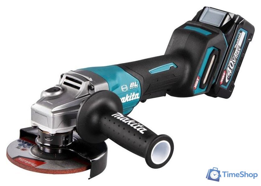 Угловая шлифмашина Makita GA013GM101 (с 1-м АКБ, без кейса) - Изображение №1 — Интернет-магазин Time-Shop