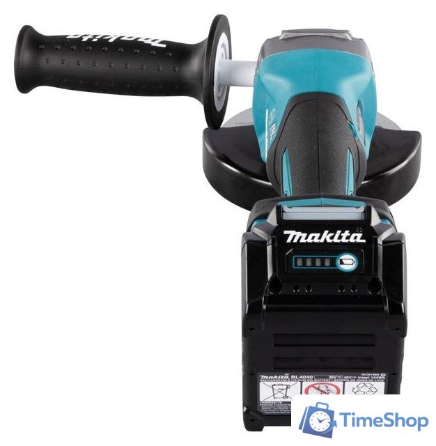 Угловая шлифмашина Makita GA013GM101 (с 1-м АКБ, без кейса) - Изображение №10 — Интернет-магазин Time-Shop