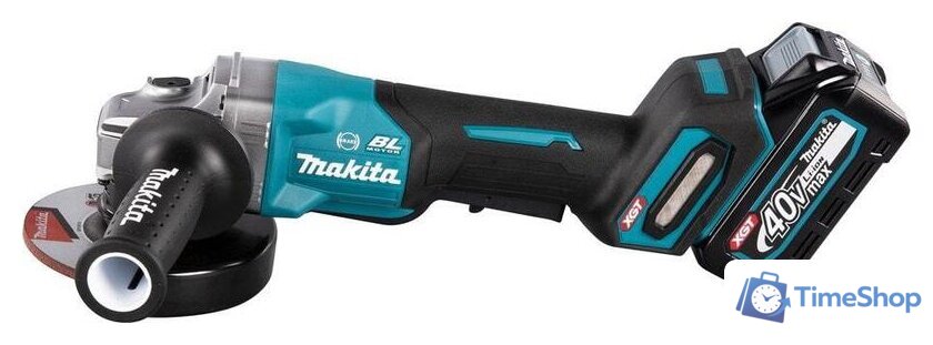 Угловая шлифмашина Makita GA013GM101 (с 1-м АКБ, без кейса) - Изображение №2 — Интернет-магазин Time-Shop