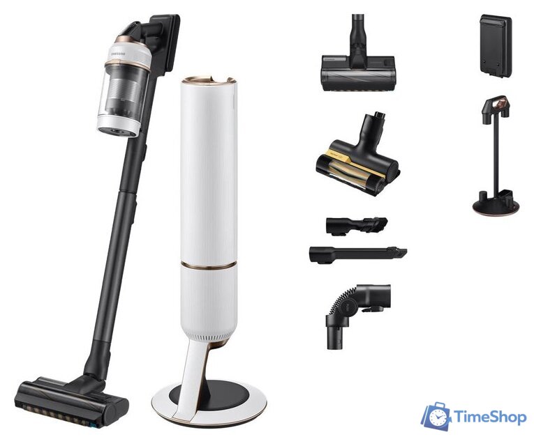 Пылесос Samsung Bespoke Jet Plus VS20B95823W - Изображение №1 — Интернет-магазин Time-Shop