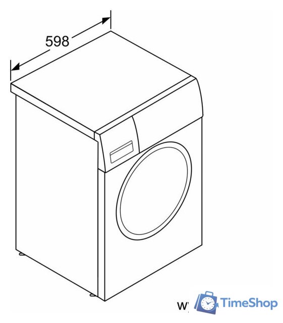 Стиральная машина Siemens iQ500 WG54G2Z1PL - Изображение №10 — Интернет-магазин Time-Shop