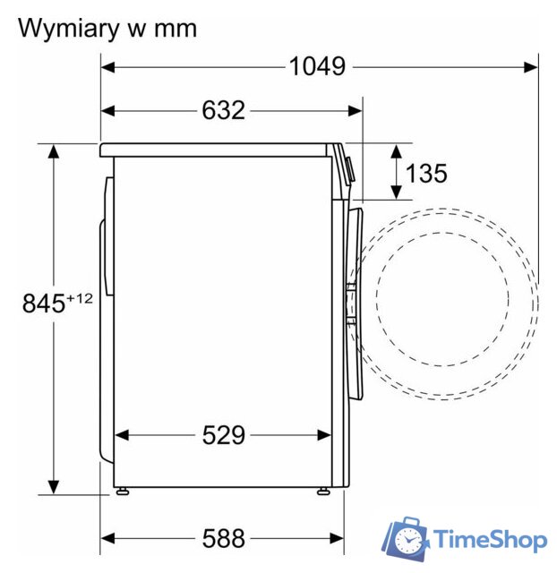 Стиральная машина Siemens iQ500 WG54G2Z1PL - Изображение №11 — Интернет-магазин Time-Shop