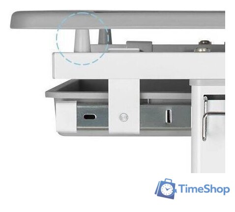 Парта Растущая мебель Smart B207EDU со стулом и выдвижным ящиком - Изображение №4 — Интернет-магазин Time-Shop