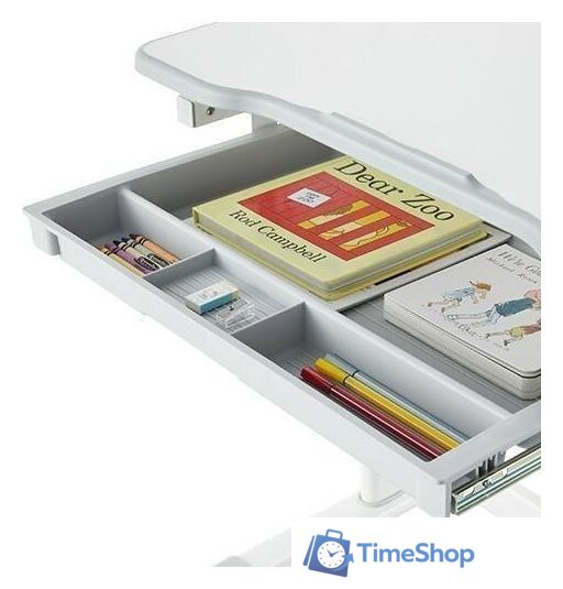 Парта Растущая мебель Smart B207EDU со стулом и выдвижным ящиком - Изображение №5 — Интернет-магазин Time-Shop