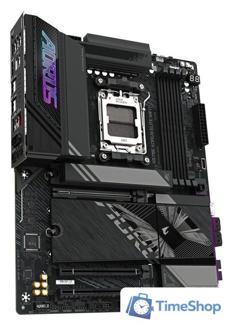 Материнская плата Gigabyte X870E Aorus Elite WiFi7 (rev. 1.1) - Изображение №2 — Интернет-магазин Time-Shop
