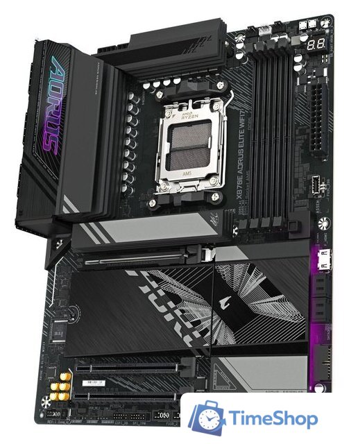 Материнская плата Gigabyte X870E Aorus Elite WiFi7 (rev. 1.1) - Изображение №3 — Интернет-магазин Time-Shop