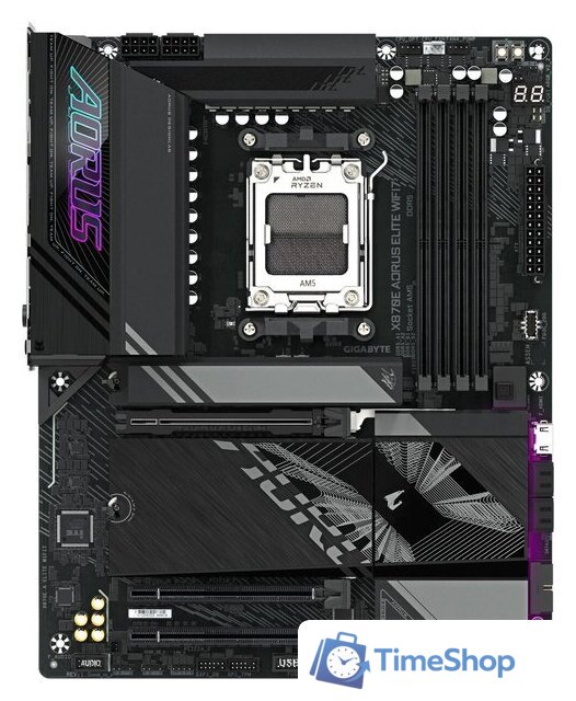 Материнская плата Gigabyte X870E Aorus Elite WiFi7 (rev. 1.1) - Изображение №1 — Интернет-магазин Time-Shop