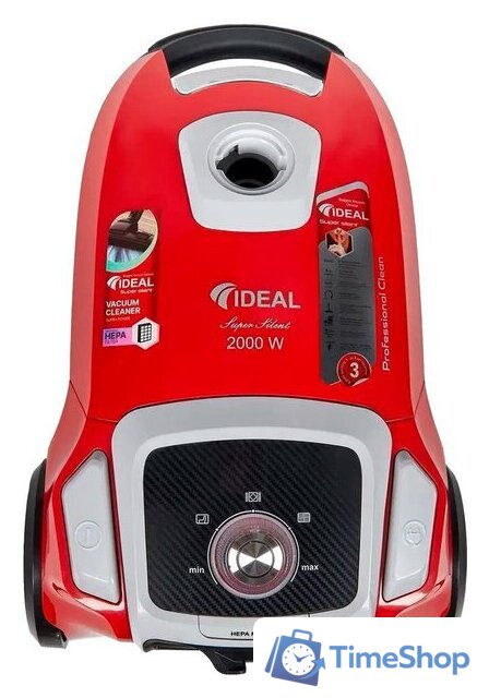 Пылесос Ideal VC-2000 (красный) - Изображение №1 — Интернет-магазин Time-Shop