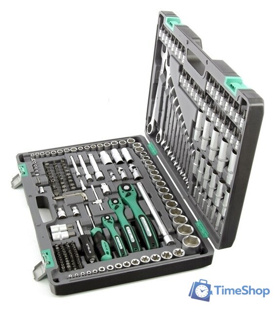 Универсальный набор инструментов Stels 14115 (216 предметов) - Изображение №3 — Интернет-магазин Time-Shop