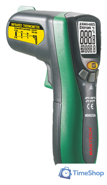 Пирометр Mastech MS6522A - Изображение №1 — Интернет-магазин Time-Shop