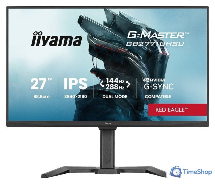 Игровой монитор iiyama G-Master Red Eagle GB2771UHSU-B1 - Изображение №1 — Интернет-магазин Time-Shop