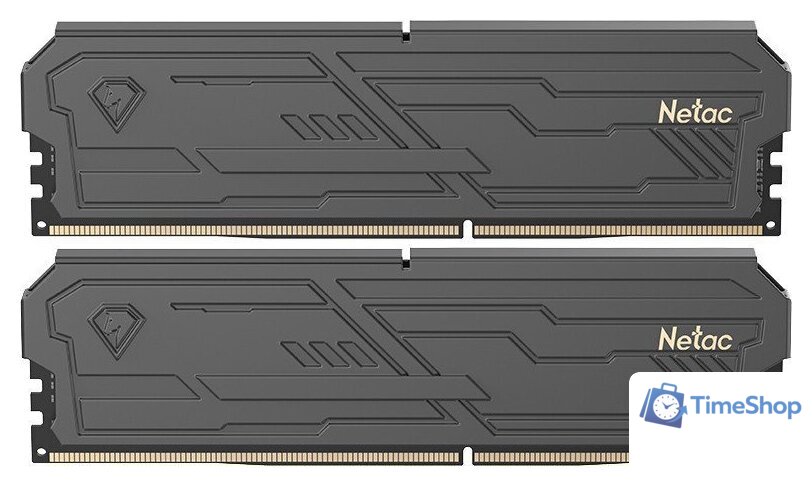 Оперативная память Netac Shadow III 2x16ГБ DDR4 2666 МГц NTSHD4P26DP-32K - Изображение №1 — Интернет-магазин Time-Shop