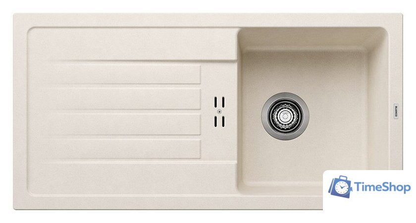 Кухонная мойка Blanco Favum 45 S 527083 (мягкий белый) - Изображение №1 — Интернет-магазин Time-Shop