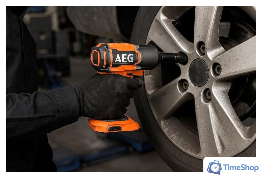 Гайковерт AEG Powertools BSS18HTF34BL-0 4935500151 (без АКБ) - Изображение №3 — Интернет-магазин Time-Shop