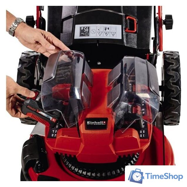 Газонокосилка Einhell GE-CM 36/47 S HW Li (с 4-мя АКБ) - Изображение №6 — Интернет-магазин Time-Shop