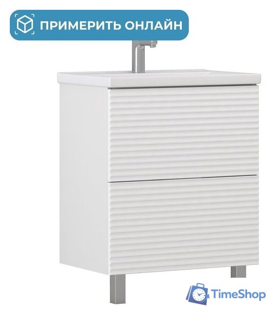  Vigo Тумба под умывальник Otti 600-0-2 Moduo - Изображение №1 — Интернет-магазин Time-Shop