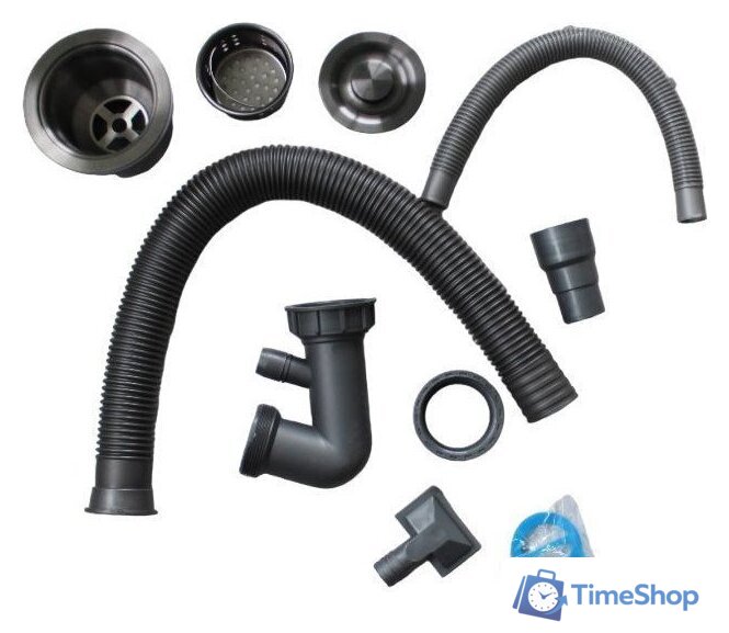 Кухонная мойка Wisent WM310048B + WW405B - Изображение №7 — Интернет-магазин Time-Shop