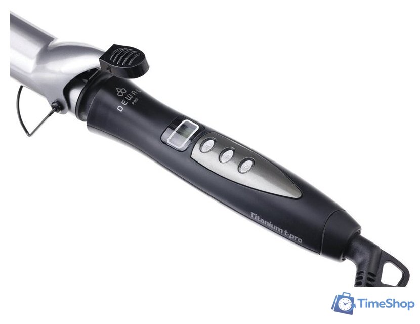 Круглая  плойка Dewal TitaniumT Pro 03-33T - Изображение №3 — Интернет-магазин Time-Shop