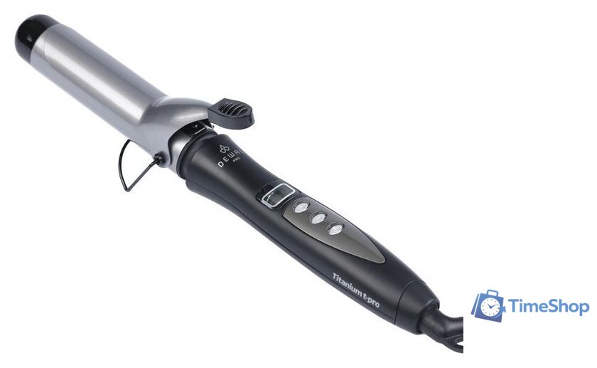 Круглая  плойка Dewal TitaniumT Pro 03-33T - Изображение №5 — Интернет-магазин Time-Shop