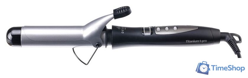 Круглая  плойка Dewal TitaniumT Pro 03-33T - Изображение №1 — Интернет-магазин Time-Shop