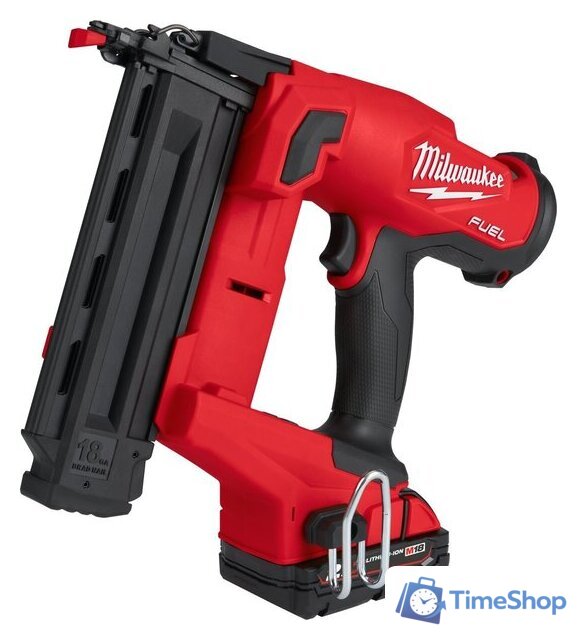 Гвоздезабиватель Milwaukee M18FN18GS-202X 4933471407 (с 2-мя АКБ, кейс) - Изображение №3 — Интернет-магазин Time-Shop