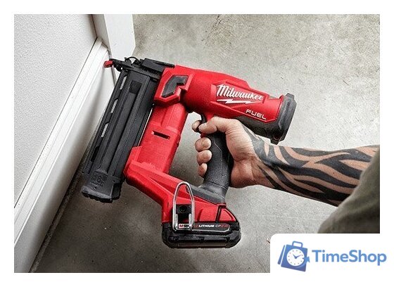 Гвоздезабиватель Milwaukee M18FN18GS-202X 4933471407 (с 2-мя АКБ, кейс) - Изображение №18 — Интернет-магазин Time-Shop