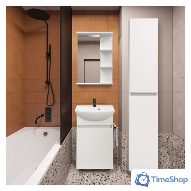  Doratiz Шкаф-пенал Доминикана 30 R 2712.311 (белый) - Изображение №12 — Интернет-магазин Time-Shop