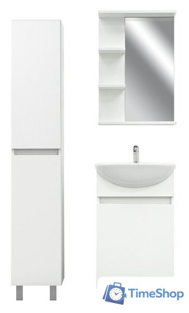  Doratiz Шкаф-пенал Доминикана 30 R 2712.311 (белый) - Изображение №10 — Интернет-магазин Time-Shop