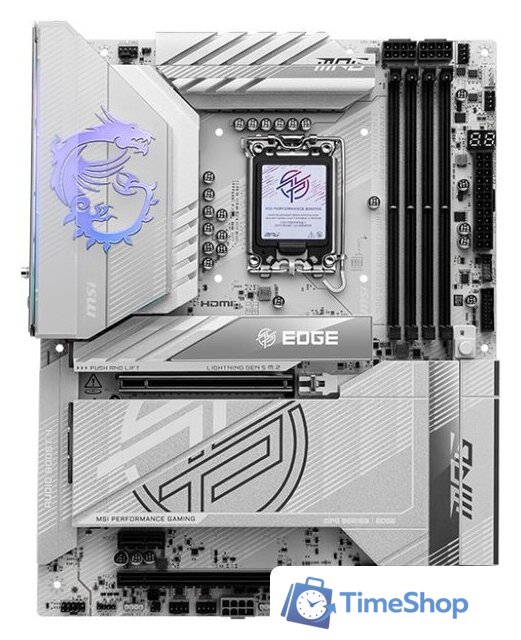 Материнская плата MSI MPG Z890 Edge TI WiFi - Изображение №1 — Интернет-магазин Time-Shop