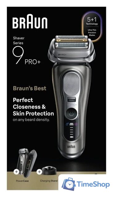 Электробритва Braun Series 9 Pro+ 9625s - Изображение №9 — Интернет-магазин Time-Shop