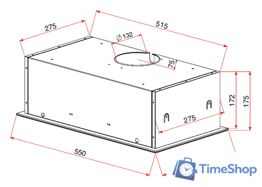 Кухонная вытяжка TEKA GFG 2 White Glass (40446751) - Изображение №4 — Интернет-магазин Time-Shop