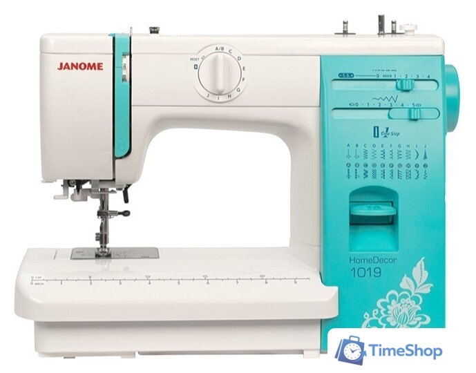 Электромеханическая швейная машина Janome Homedecor 1019 - Изображение №1 — Интернет-магазин Time-Shop
