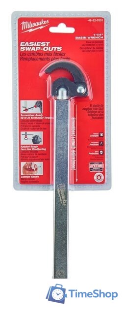 Ключ для гибкой подводки Milwaukee 32 мм 48-22-7001 - Изображение №2 — Интернет-магазин Time-Shop