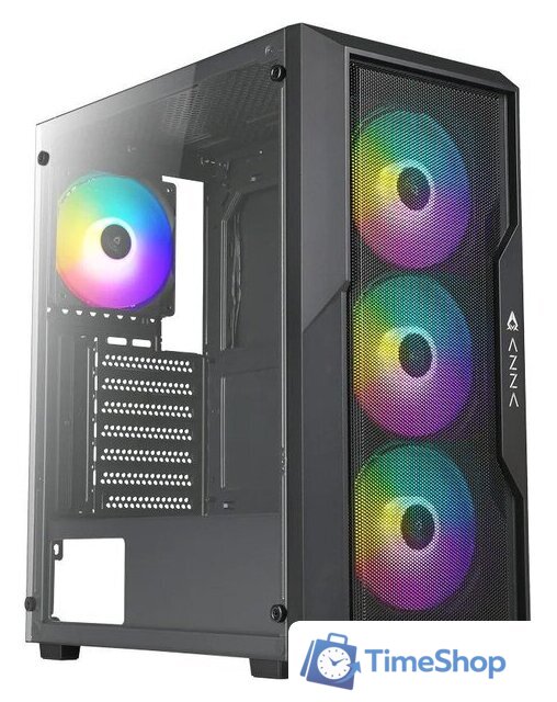 Корпус AZZA Fighter (черный) - Изображение №1 — Интернет-магазин Time-Shop