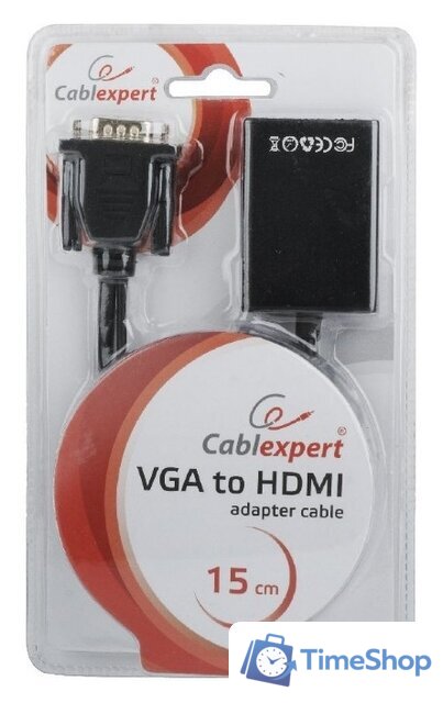 Адаптер Cablexpert A-VGA-HDMI-01 - Изображение №4 — Интернет-магазин Time-Shop