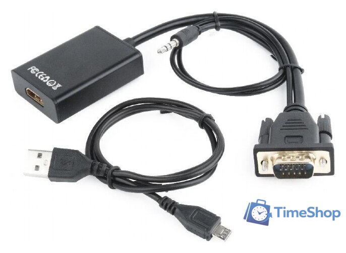 Адаптер Cablexpert A-VGA-HDMI-01 - Изображение №2 — Интернет-магазин Time-Shop