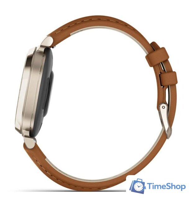 Умные часы Garmin Lily 2 Classic (кремовое золото/коричневый) - Изображение №8 — Интернет-магазин Time-Shop