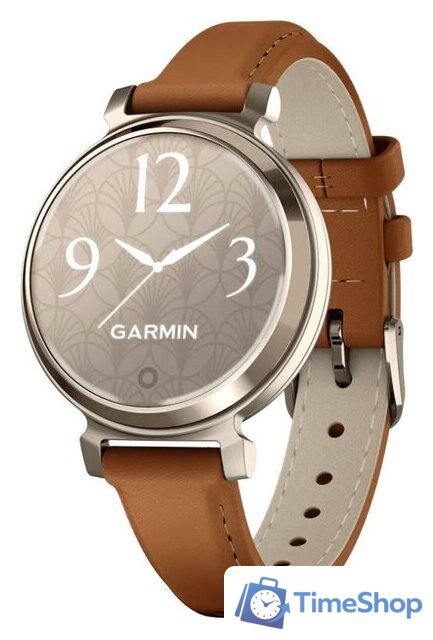 Умные часы Garmin Lily 2 Classic (кремовое золото/коричневый) - Изображение №1 — Интернет-магазин Time-Shop