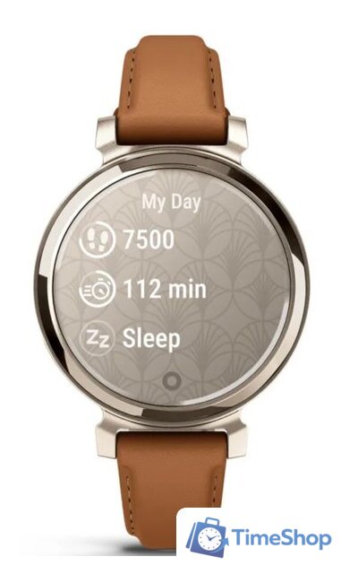 Умные часы Garmin Lily 2 Classic (кремовое золото/коричневый) - Изображение №6 — Интернет-магазин Time-Shop