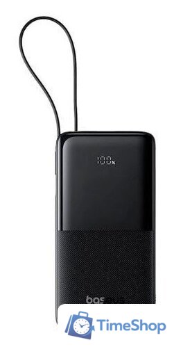 Внешний аккумулятор Baseus Bipow 2 Power Bank 10000mAh (черный) - Изображение №1 — Интернет-магазин Time-Shop