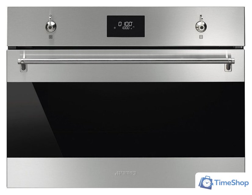 Микроволновая печь Smeg SO4301M0X - Изображение №1 — Интернет-магазин Time-Shop