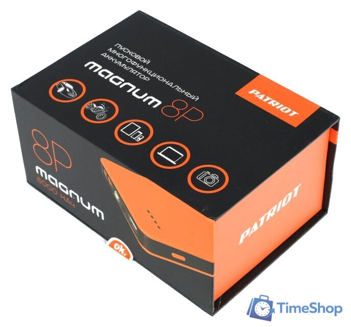 Портативное пусковое устройство Patriot Magnum 8P - Изображение №7 — Интернет-магазин Time-Shop