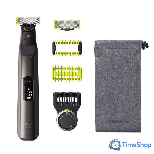 Триммер для бороды и усов Philips OneBlade Pro QP6551/15 - Изображение №1 — Интернет-магазин Time-Shop