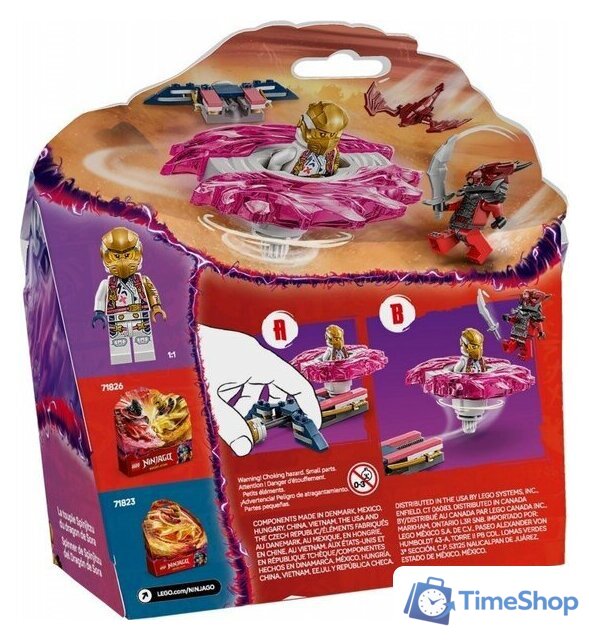 Конструктор LEGO Ninjago 71824 Спиннер Кружитцу Дракона Соры - Изображение №2 — Интернет-магазин Time-Shop