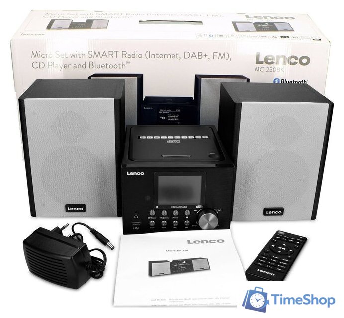 Музыкальный центр Lenco MC-250BK - Изображение №9 — Интернет-магазин Time-Shop
