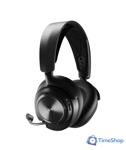 Наушники SteelSeries Arctis Nova Pro Wireless X (черный) - Изображение №4 — Интернет-магазин Time-Shop
