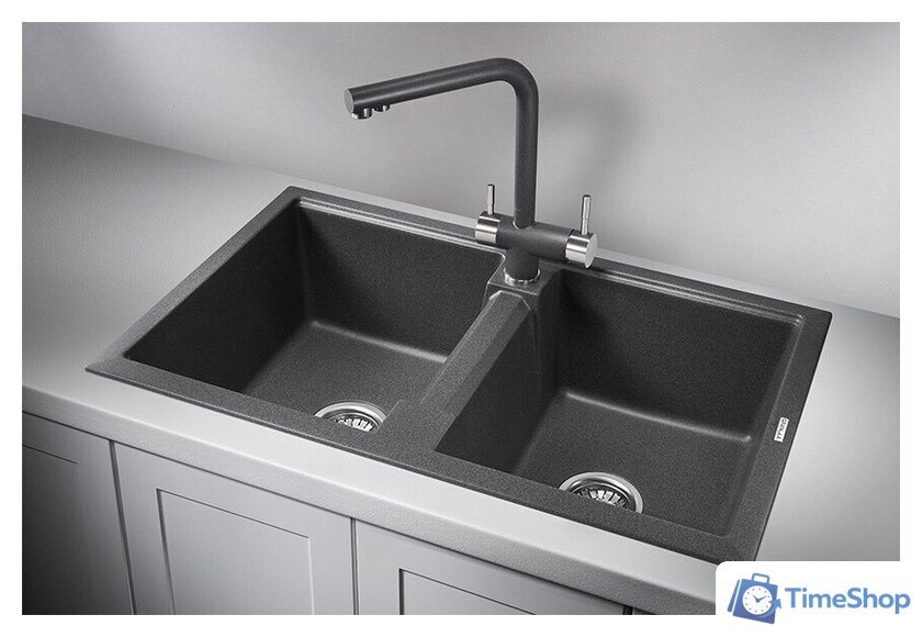 Кухонная мойка Granula GR-8101 (графит) - Изображение №2 — Интернет-магазин Time-Shop