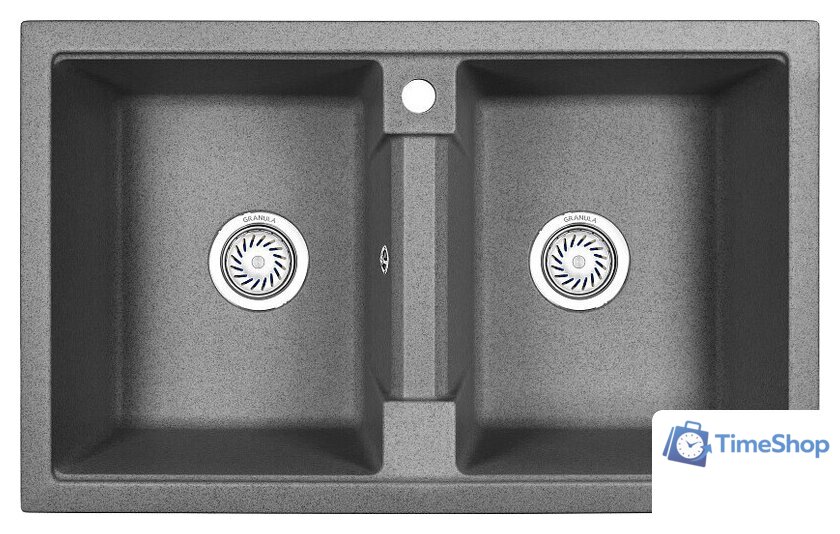 Кухонная мойка Granula GR-8101 (графит) - Изображение №1 — Интернет-магазин Time-Shop