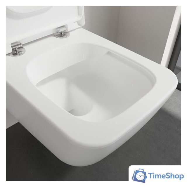 Сиденье для унитаза Villeroy & Boch Venticello 8M22S1Rw - Изображение №8 — Интернет-магазин Time-Shop